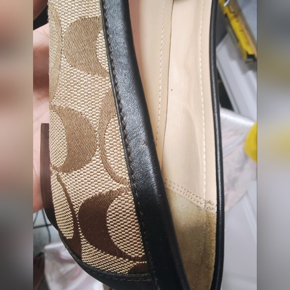 Coach Women's Brown and Black Signature Loafers - Picture 11 of 12